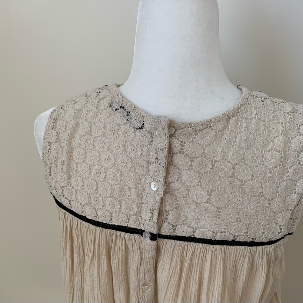 🚫 SOLD 🚫 Zara Embellished Embroidered Tank Top - Picture 5 of 7